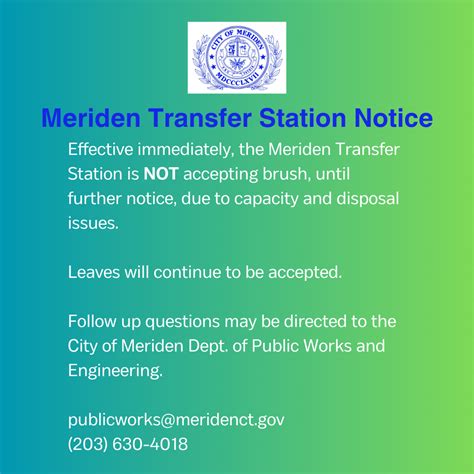 Transfer Station City Of Meriden Ct Transfer Station City Of Meriden Ct