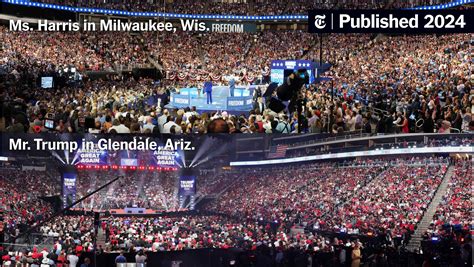 Trump Claims Harris S Rallies Are Smaller We Counted The New York Times