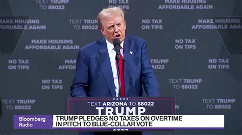 Trump Pledges To Eliminate Taxes On Overtime