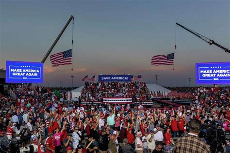Trump Rally Texas Draws Record Crowd of Over 50,000 Attendees