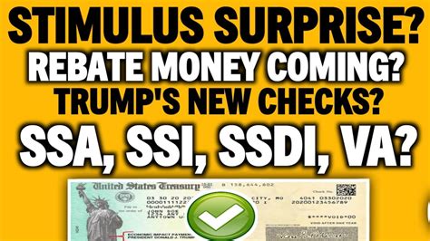 Trump S New Stimulus Checks Rebate Money Might Be Coming Back