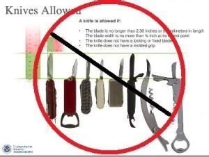 Tsa Cancels Decision Allowing Knives On Planes