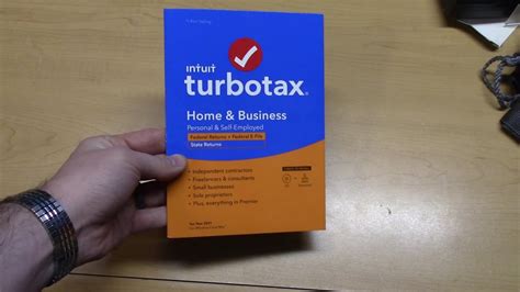 Turbotax 2021 Home Business Unboxing And Installation Costco Item 6666640 Intuit Pn 512013