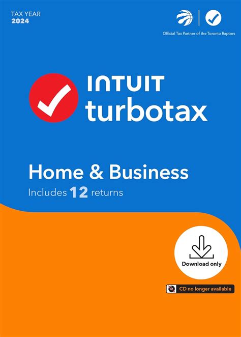 Turbotax Home Business 2024 12 Returns English Windows Digital Download Costco