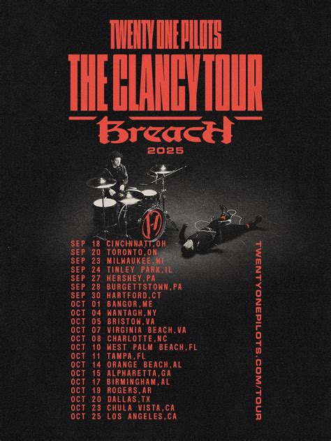 Twenty One Pilots Tour Dates Announced With New Song Next Semester