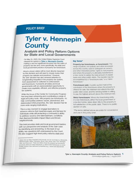 Tyler V Hennepin County Questions Center For Community Progress