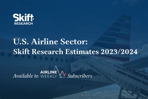 U S Airline Sector Skift Research Estimates 2023 2024 Skift Research