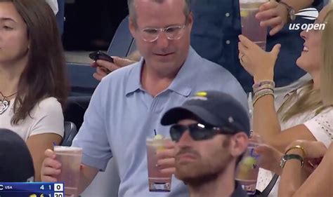 U S Open Fan Tells Truth About Video Of Man Handing His Wife A Drink Tennis Sports Daily Express Us