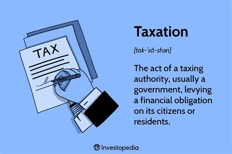 Understanding Taxation Definitions Justifications And Types