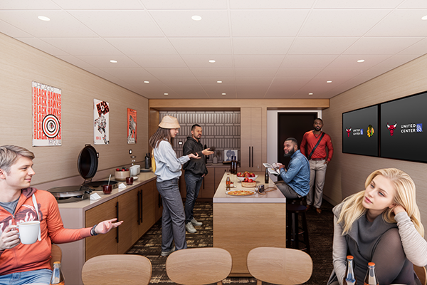 United Center Banner Level Fan Experience Coliseum