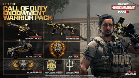 Unleash Your Inner Warrior With The Call Of Duty Endowment C O D E Warrior Pack For Call Of Duty Modern Warfare Iii And Call Of Duty Warzone Unleash Your Inner Warrior With The Call Of Duty Endowment C O D E Warrior Pack For Call Of Duty Modern Warfare Iii And Call Of Duty Warzone