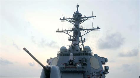 Us Navy S Uss Milius Sails Near South China Sea Island Militarized By China Cnn