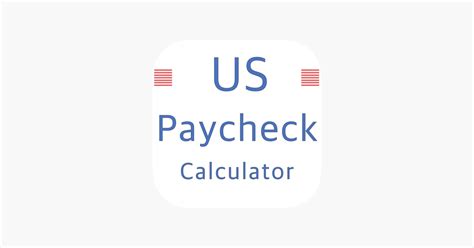 Usa Paycheck Calculator On The App Store Usa Paycheck Calculator On The App Store