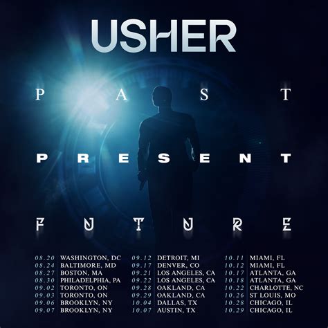 Discover the Evolution of Usher Past Present Future Tour Tickets