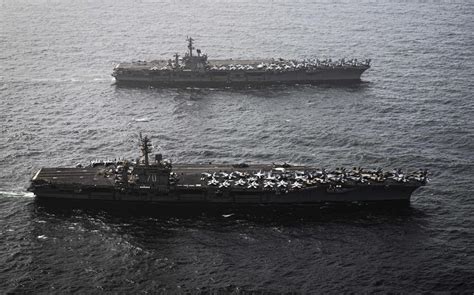 Uss Carl Vinson Exits Middle East Leaving Uss Nimitz On Watch As Houthis Pick Up Attacks Stars And Stripes