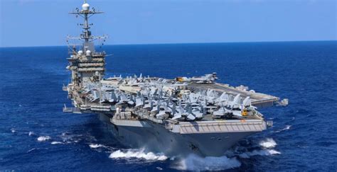 Uss Harry S Truman Loses 60 Million Fighter Jet After It Rolls Off Aircraft Carrier While
