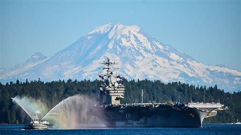 Uss Nimitz Returns Home To Bremerton After 7 Month Deployment