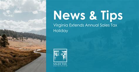 Virginia Extends Annual Sales Tax Holiday Sales Tax Institute Virginia Extends Annual Sales Tax Holiday Sales Tax Institute