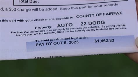 Virginia Resident Shocked By High Vehicle Tax Bill Wusa9 Com Virginia Resident Shocked By High Vehicle Tax Bill Wusa9 Com