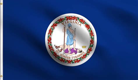 Virginia State Flag Liberty Flag Amp Banner Inc Virginia State Flag Liberty Flag Amp Banner Inc
