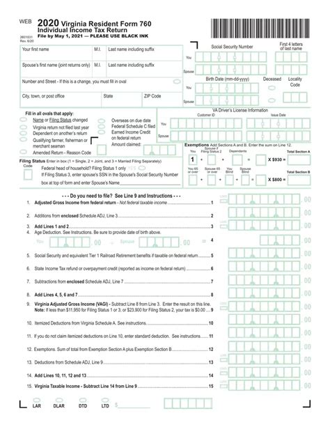 Virginia State Tax Forms