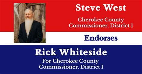 Voter Guide Cherokee County Commissioner District 1 Election Tribuneledgernews Com