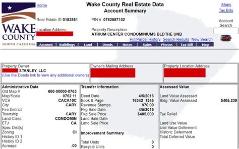 Wake County Tax