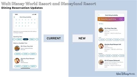 Walt Disney World And Disneyland To Launch Updated System For Finding Dining Reservations Wdw Walt Disney World And Disneyland To Launch Updated System For Finding Dining Reservations Wdw