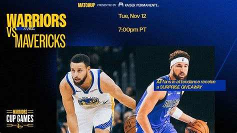 Warriors Vs Mavericks Chase Center