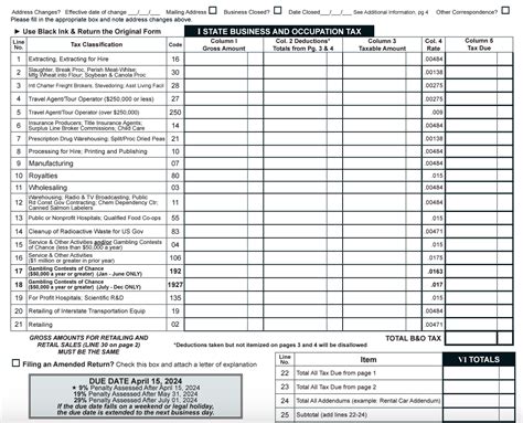 Washington B And O Tax
