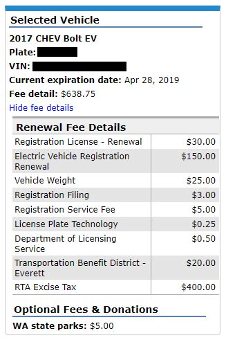 Washington State Senate Transportation Bill Would More Than Double Electric Vehicle Registration Fees Geekwire Washington State Senate Transportation Bill Would More Than Double Electric Vehicle Registration Fees Geekwire