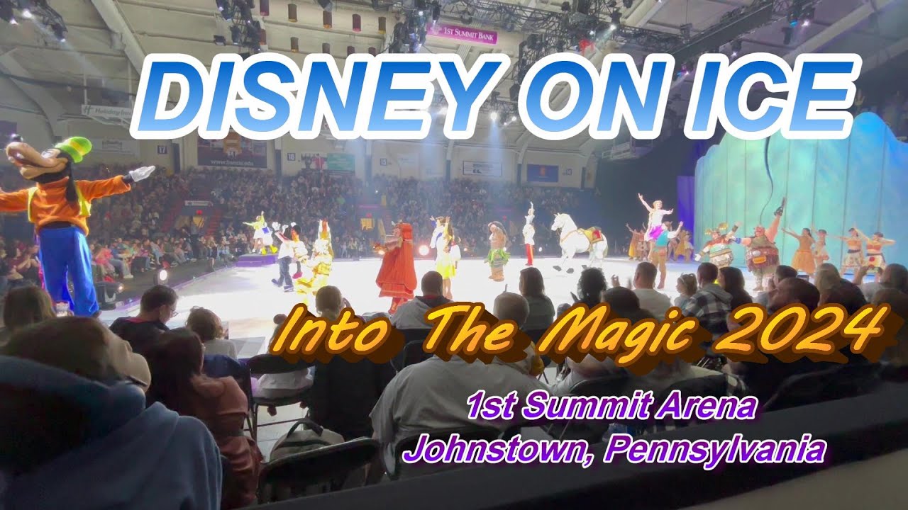 We Check Out Disney On Ice Into The Magic Youtube