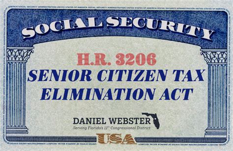 Webster Reintroduces Legislation To Eliminate Social Security Double Tax Press Releases United States Congressman Daniel Webster Webster Reintroduces Legislation To Eliminate Social Security Double Tax Press Releases United States Congressman Daniel Webster