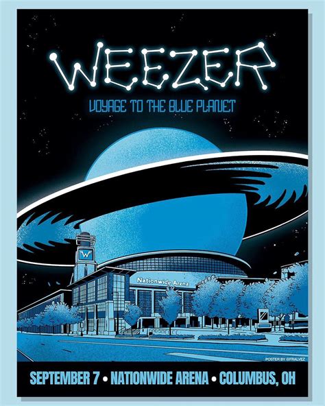 Weezer Orlando 24 Azmy Posterdrops Com Weezer Orlando 24 Azmy Posterdrops Com
