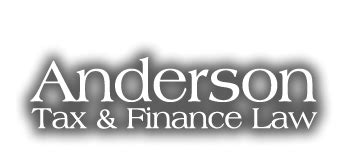 Welcome Anderson Tax Finance Law Welcome Anderson Tax Finance Law