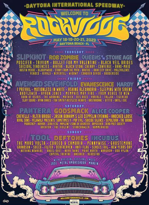 Welcome To Rockville 2023 Lineup Includes Tool Deftones Slipknot Orlando Orlando Weekly