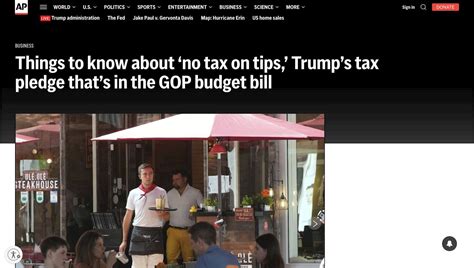 What Does No Tax On Tips Mean