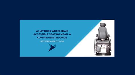 What Does Wheelchair Accessible Seating Mean Restoremobility What Does Wheelchair Accessible Seating Mean Restoremobility