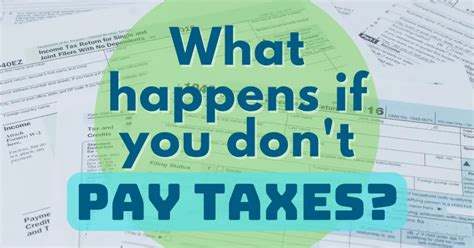 What Happens If You Don T Pay Taxes Net Pay Advance