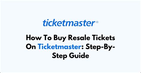 What Is A Verified Resale Ticket On Ticketmaster What Is A Verified Resale Ticket On Ticketmaster