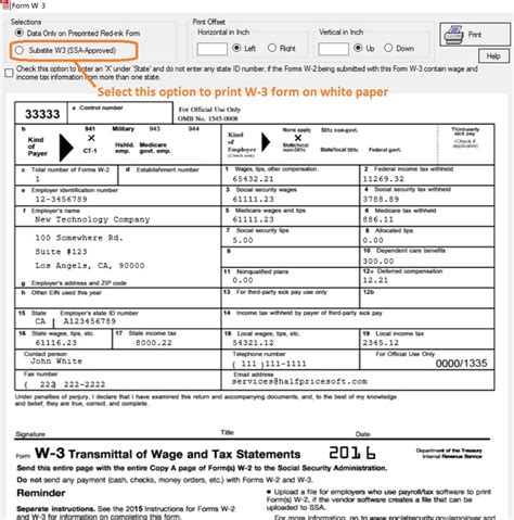 What Is A W3 Tax Form