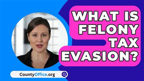 What Is Felony Tax Evasion Countyoffice Org What Is Felony Tax Evasion Countyoffice Org