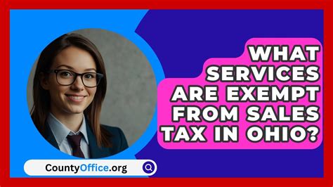 What Services Are Exempt From Sales Tax In Ohio Countyoffice Org