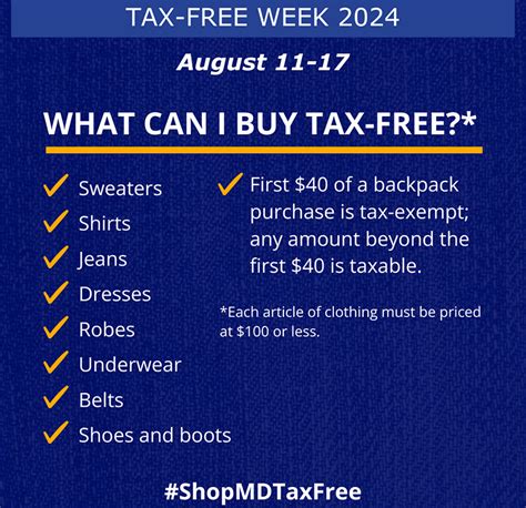 What To Know For Maryland Tax Free Week Nbc4 Washington What To Know For Maryland Tax Free Week Nbc4 Washington