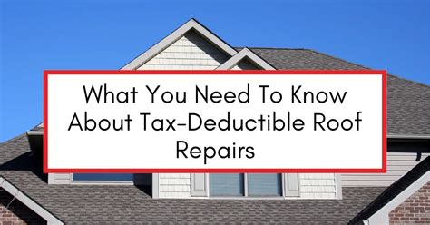 What You Need To Know About Tax Deductible Roof Repairs Aic Roofing Construction Inc What You Need To Know About Tax Deductible Roof Repairs Aic Roofing Construction Inc