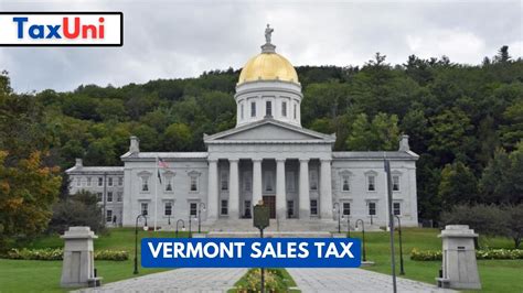 What You Should Know About Vermont Sales Tax Sales Tax Usa