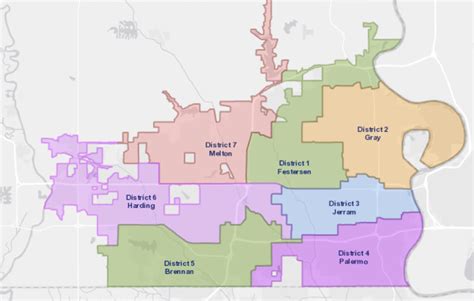 Wheel Tax Districts And District Map City Of Omaha