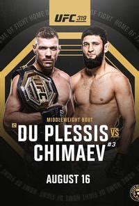 Witness The Ultimate Battle Du Plessis Vs Chimaev At Ufc 319