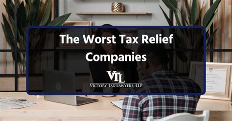 Worst Tax Relief Companies