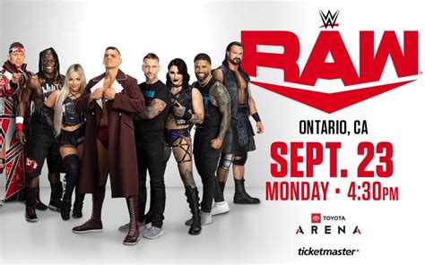 Wwe Monday Night Raw Toyota Arena Wwe Monday Night Raw Toyota Arena